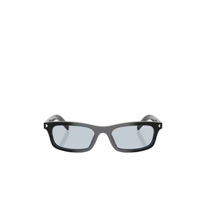 Prada 男士 全框太陽鏡52 均碼碼橋寬: 1.8cm; 鏡腿長: 14.5cm; 鏡片直徑: 5.2cm-1