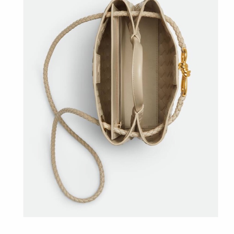 Bottega Veneta 女士 小號Andiamo單肩包均碼碼小號、25cm*10cm*20cm-3