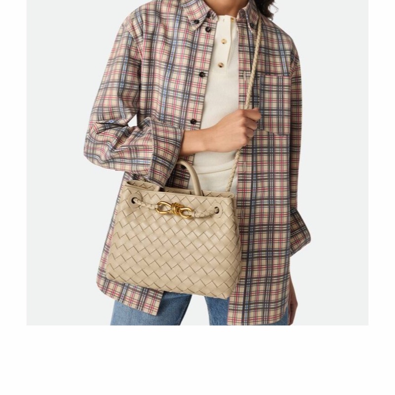 Bottega Veneta 女士 小號Andiamo單肩包均碼碼小號、25cm*10cm*20cm-6
