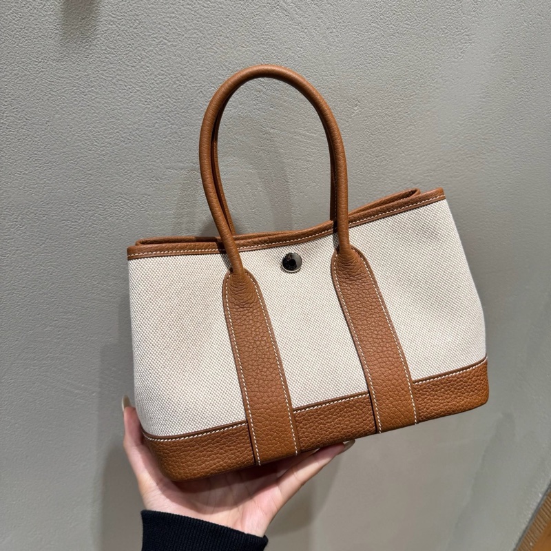 Hermes 女士 拼色Mini Neo Garden 23 花園包手提包K刻 均碼碼23cm*10cm*16cm-1