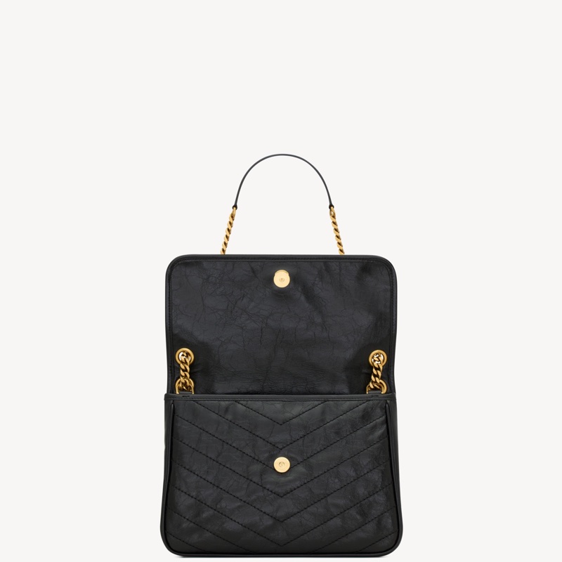 Saint Laurent 女士 NIKI TRIPOUCH in vintage leather 徽標單肩包均碼碼28cm*13.5cm*20.5cm-2