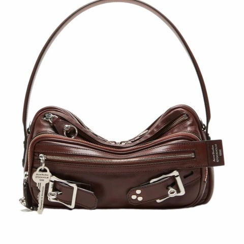Acne Studios 女士 拉鍊單肩包均碼碼26cm*7cm*16cm