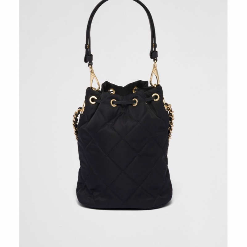 Prada 女士 徽標拉鍊單肩包均碼碼17.5cm*12cm*22.5cm-1