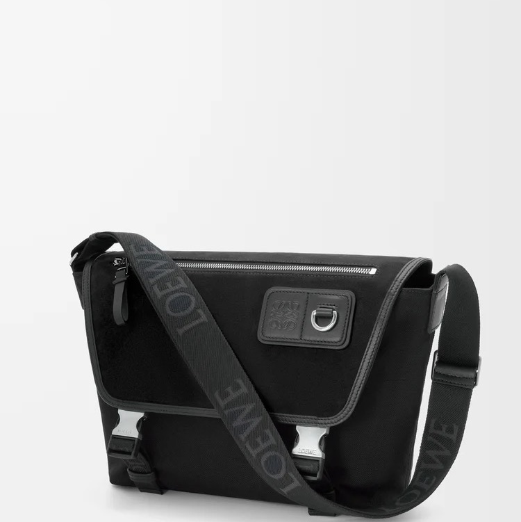 Loewe 男士 中號Flex翻蓋單肩包均碼碼中號、38cm*9.5cm*27cm-2