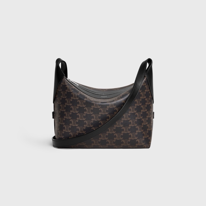 Celine 男士 帆布和小牛皮斜挎包均碼碼24cm*13cm*19cm-2