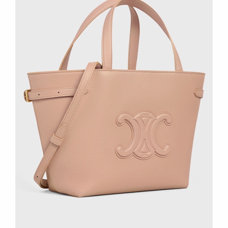 Celine 女士 MINI CABAS ANAIS CUIR TRIOMPHE 粒面小牛皮手袋均碼碼MINI、21cm*10cm*20cm-2