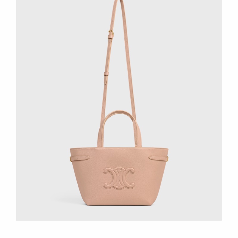 Celine 女士 MINI CABAS ANAIS CUIR TRIOMPHE 粒面小牛皮手袋均碼碼MINI、21cm*10cm*20cm-3