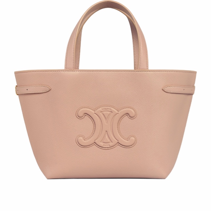 Celine 女士 MINI CABAS ANAIS CUIR TRIOMPHE 粒面小牛皮手袋均碼碼MINI、21cm*10cm*20cm-4