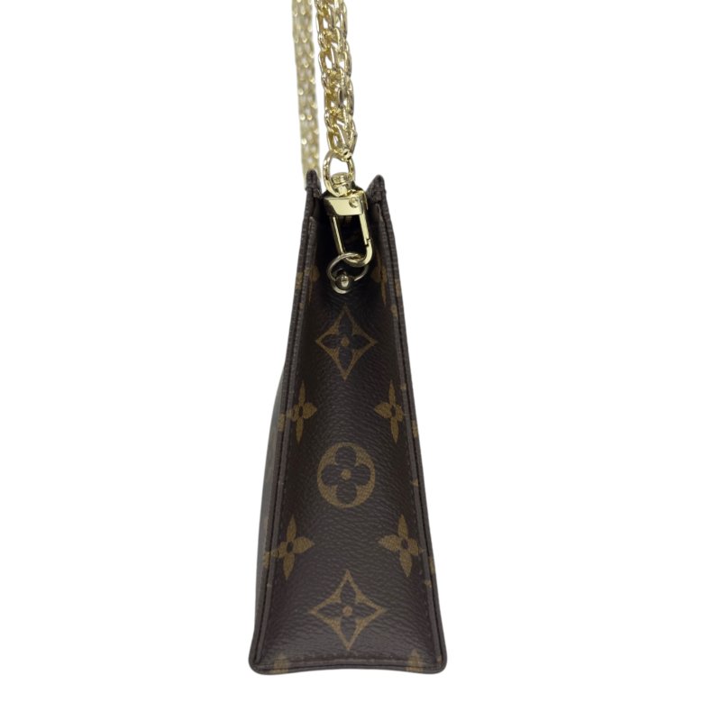LOUIS VUITTON *自加鏈＞送無品牌扣＋無品牌鏈帶* 老花 斜揹袋-4