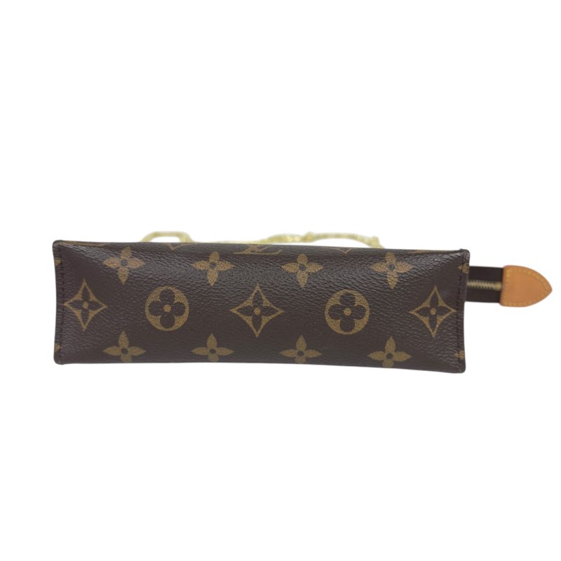 LOUIS VUITTON *自加鏈＞送無品牌扣＋無品牌鏈帶* 老花 斜揹袋-13