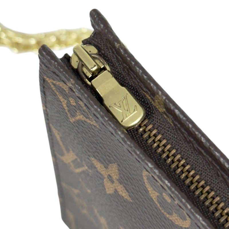 LOUIS VUITTON *自加鏈＞送無品牌扣＋無品牌鏈帶* 老花 斜揹袋-15