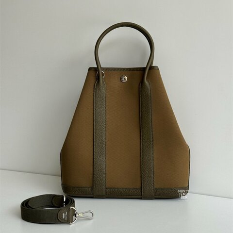 99新🆕 Hermès 愛馬仕 Garden File 28 橄欖綠