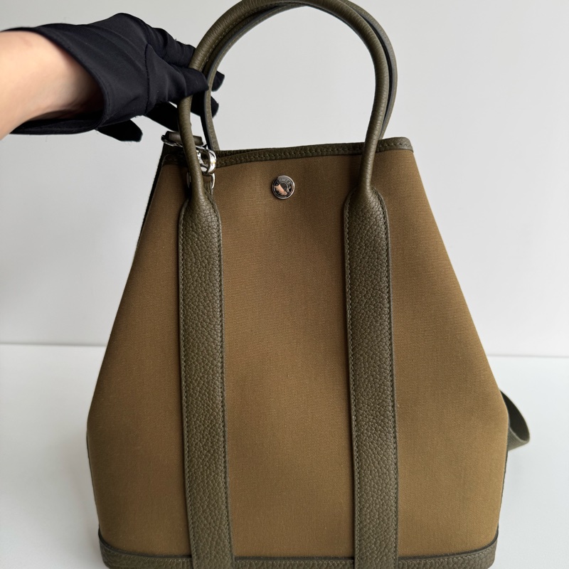 99新🆕 Hermès 愛馬仕 Garden File 28 橄欖綠-7