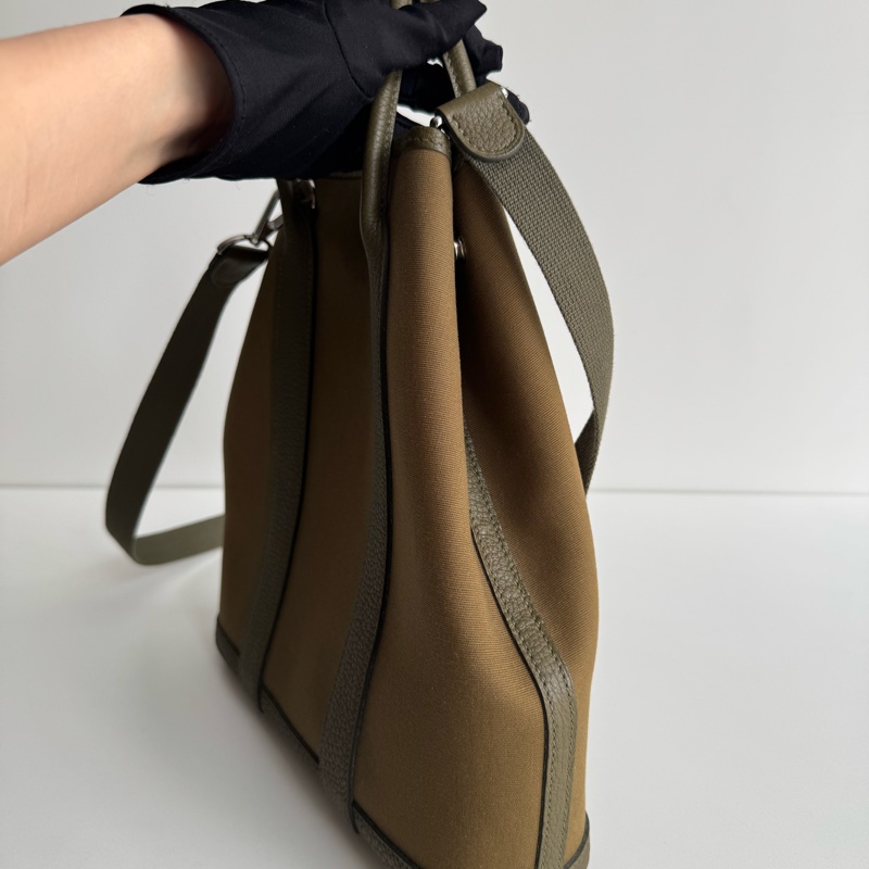 99新🆕 Hermès 愛馬仕 Garden File 28 橄欖綠-8