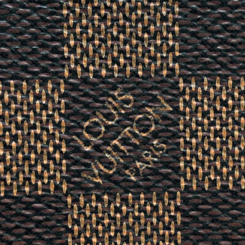 LOUIS VUITTON 路易威登 N41435 DAMIER EBENE KENSINGTON 2WAY 托特肩背包 PVC帆布 棕色 金釦-14