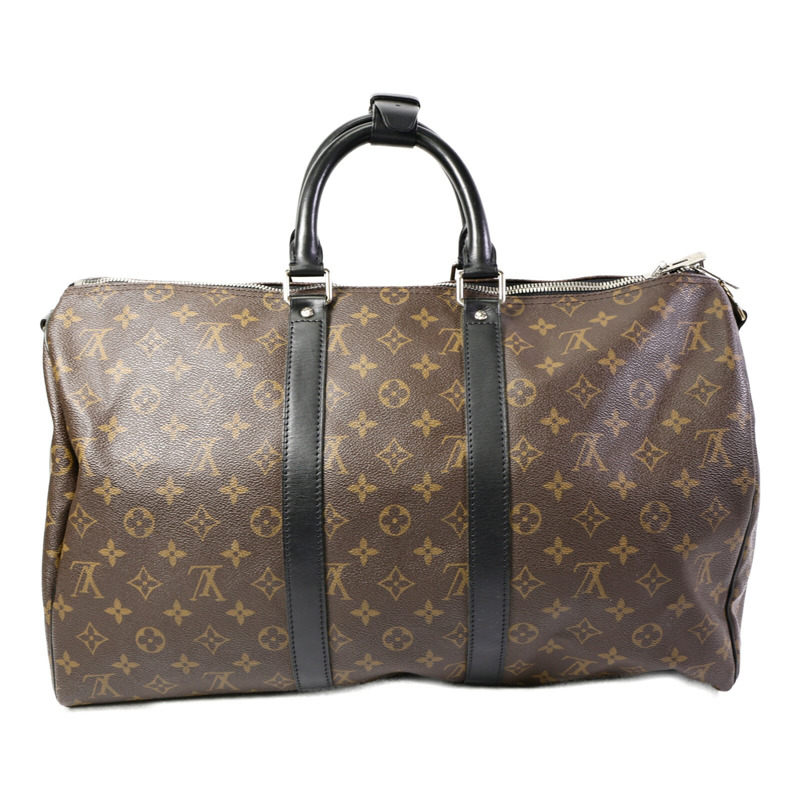 LOUIS VUITTON Monogram Keepall 45 Bandouliere手挽肩背兩用袋-1