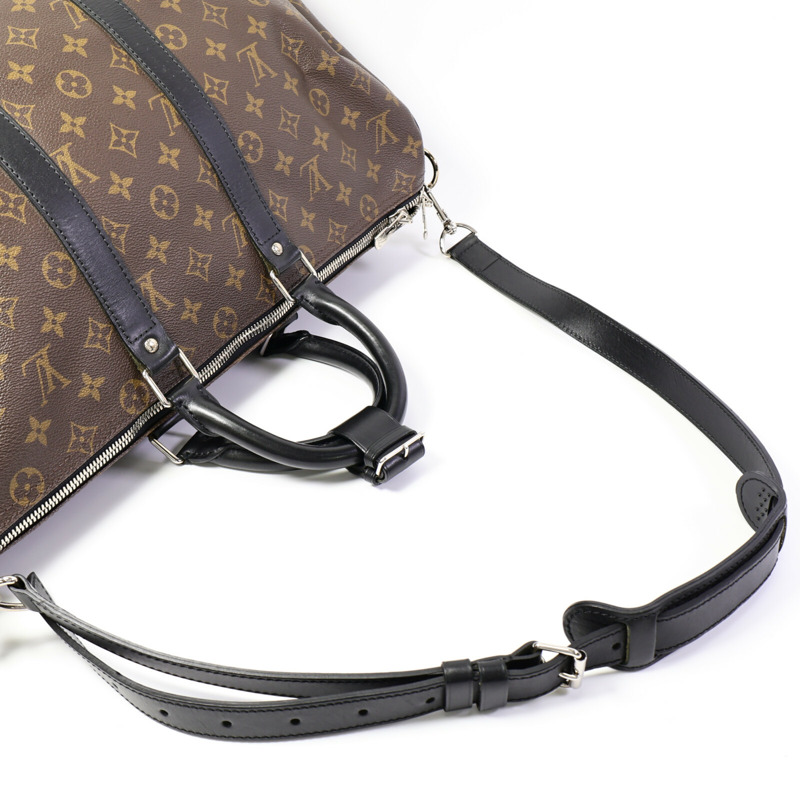 LOUIS VUITTON Monogram Keepall 45 Bandouliere手挽肩背兩用袋-9