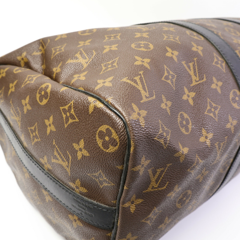 LOUIS VUITTON Monogram Keepall 45 Bandouliere手挽肩背兩用袋-11