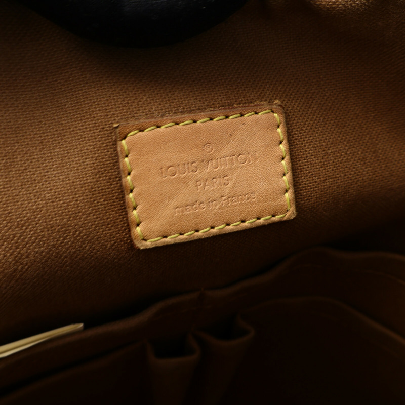 LOUIS VUITTON Monogram Trotteur Beaubourg金扣肩背袋-5