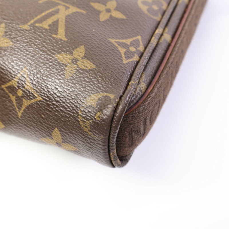 LOUIS VUITTON Monogram Trotteur Beaubourg金扣肩背袋-11