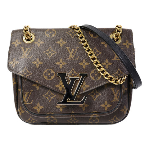 LOUIS VUITTON Monogram Passy金扣肩背袋