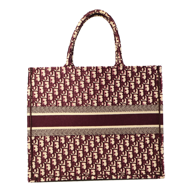 Dior 帆布Oblique Book Tote Large手挽袋-1