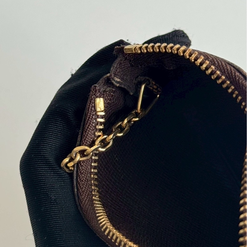 98新🤎 Louis Vuitton LV 路易威登 棋盤格拉鏈零錢包-16