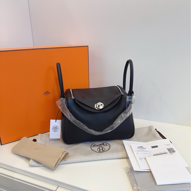 🐎Hermes 愛馬仕|Lindy26黑銀 |tc皮|全新‼️-3