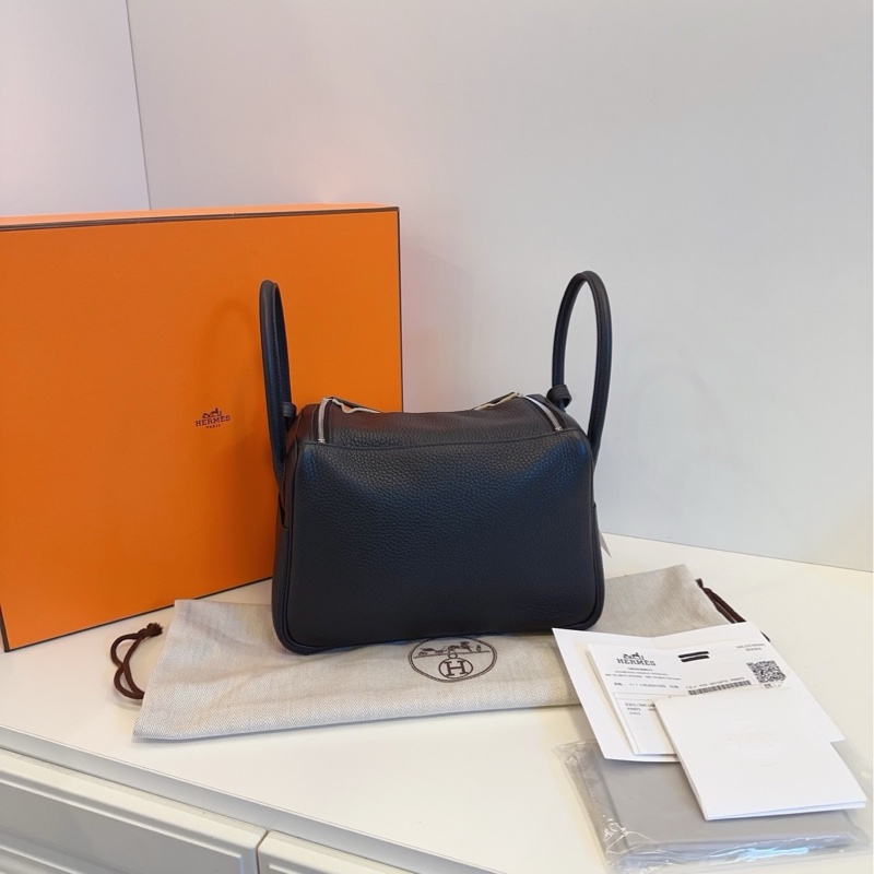🐎Hermes 愛馬仕|Lindy26黑銀 |tc皮|全新‼️-4