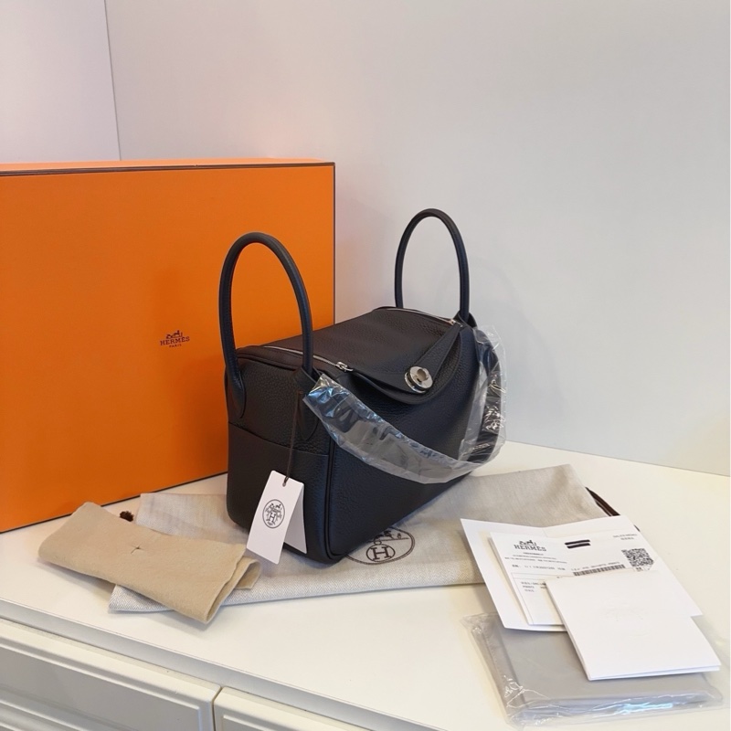 🐎Hermes 愛馬仕|Lindy26黑銀 |tc皮|全新‼️-5