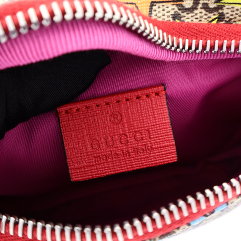 GUCCI 塗層帆布Kids Waist Bag腰包-5