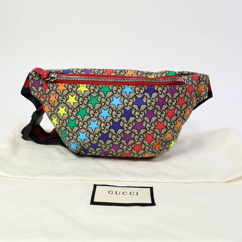 GUCCI 塗層帆布Kids Waist Bag腰包-8