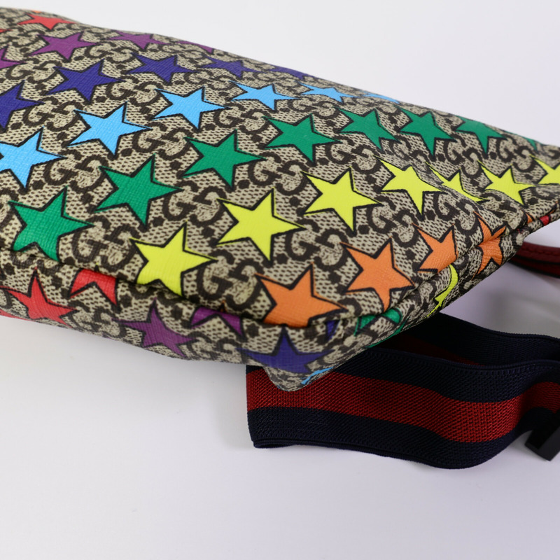 GUCCI 塗層帆布Kids Waist Bag腰包-11