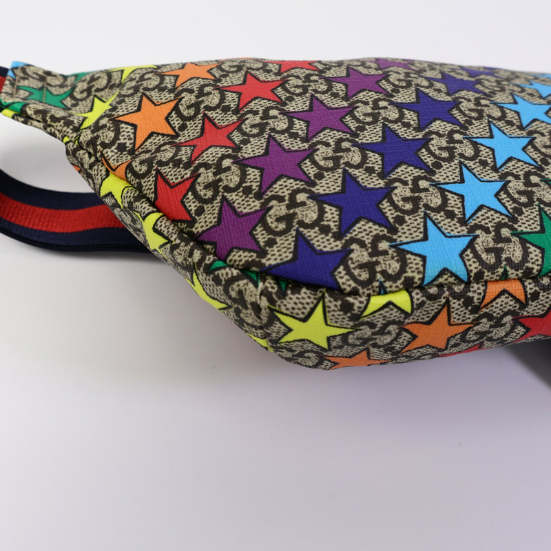GUCCI 塗層帆布Kids Waist Bag腰包-12