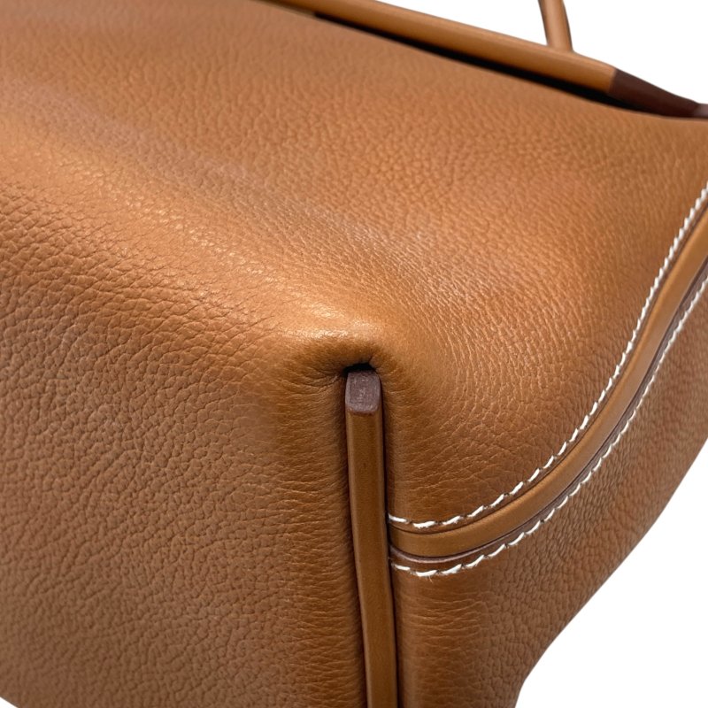 HERMES 愛馬仕 D刻 24/24 29 手提包 TOGO/SWIFT牛皮 金棕色 金釦-8