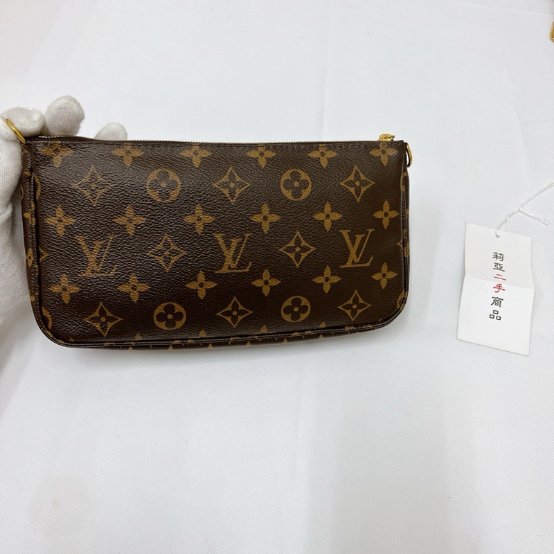 莉亞精品♡ LV M44840 五合一 粉 二手-5