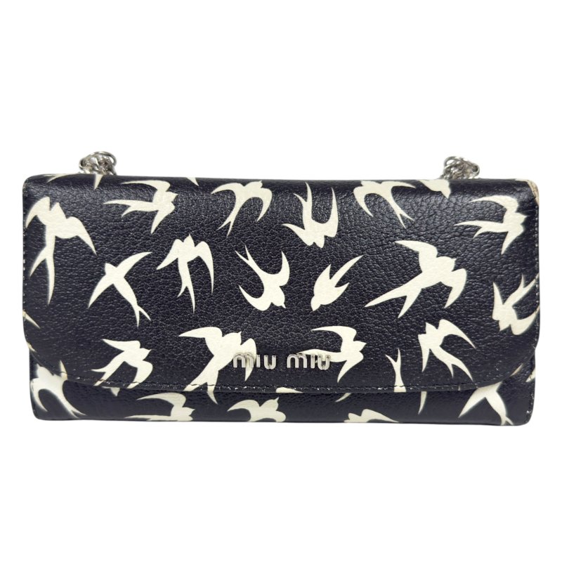 MIU MIU *自加鏈>送無品牌扣+無品牌鏈帶* 2用袋-3