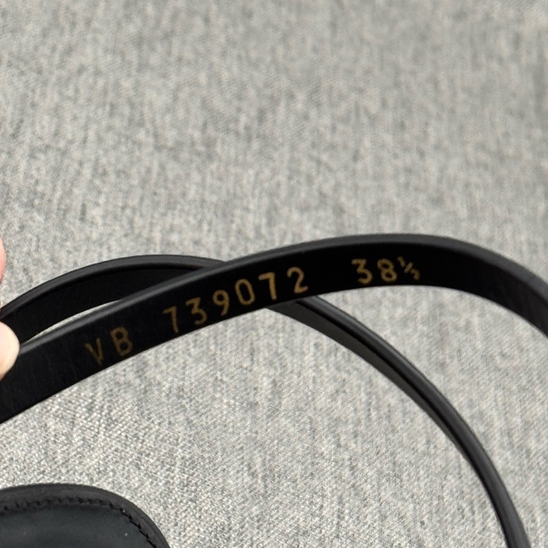 SAINT LAURENT YSL聖羅蘭 CASSANDRA 小貓跟方頭 一字帶涼鞋 38.5碼 。-6