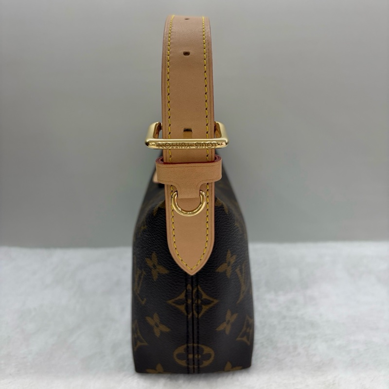 🆕LV路易威登 棕色老花飯盒包手提袋 金扣 尺寸:20*7*13cm✅正品-3