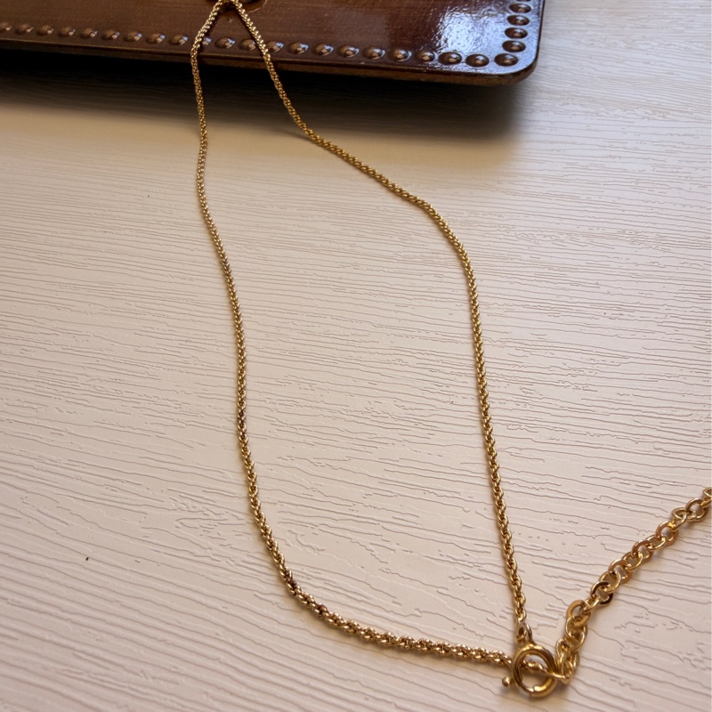 Dior 迪奧 鍍金CD logo 項鏈 頸鍊-22