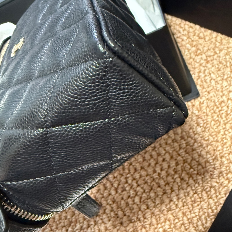 全新 有票據🎫 Chanel 26年爆款香奈兒盒子包Lp飯盒包單肩斜挎手提包-3