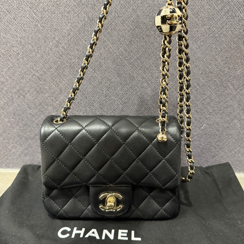 Chanel方胖足球金球-0