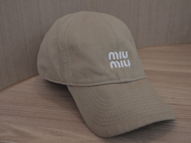 Miu Miu 抽繩棒球帽-0