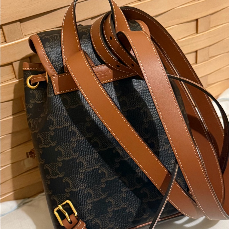 Celine mini 凱旋門後背包-6