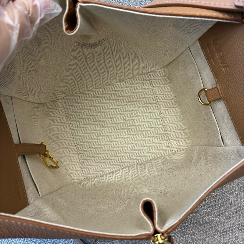 🆕Loewe/羅意威 Hammock 小號吊床 太妃糖色 手提包斜挎包單肩包 金扣 99新❤️正品-5