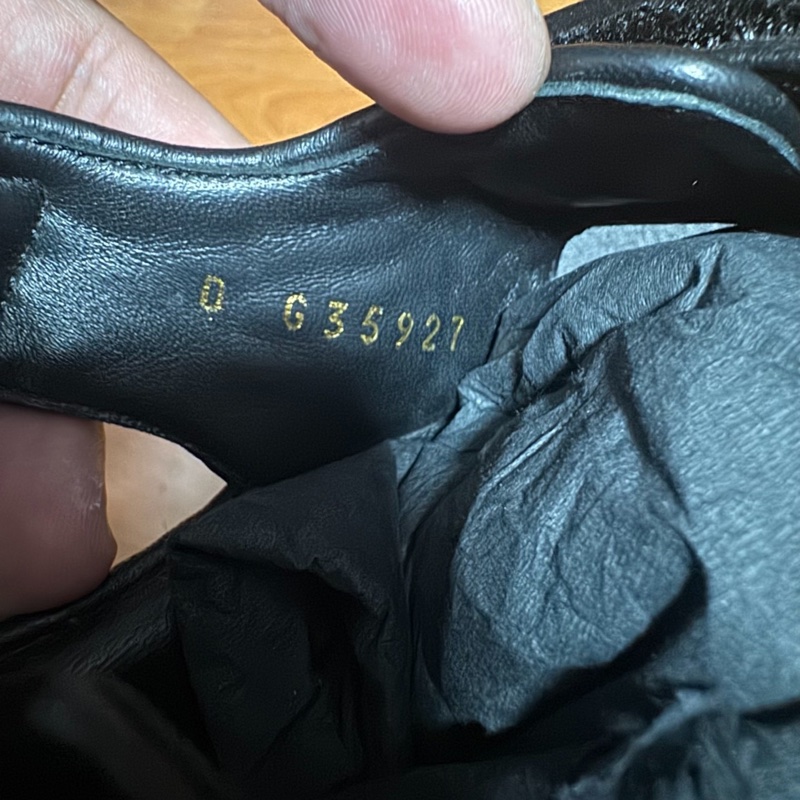 Chanel正品香奈兒徽標沙灘鞋 一字帶涼鞋 女款 黑色 37碼-6