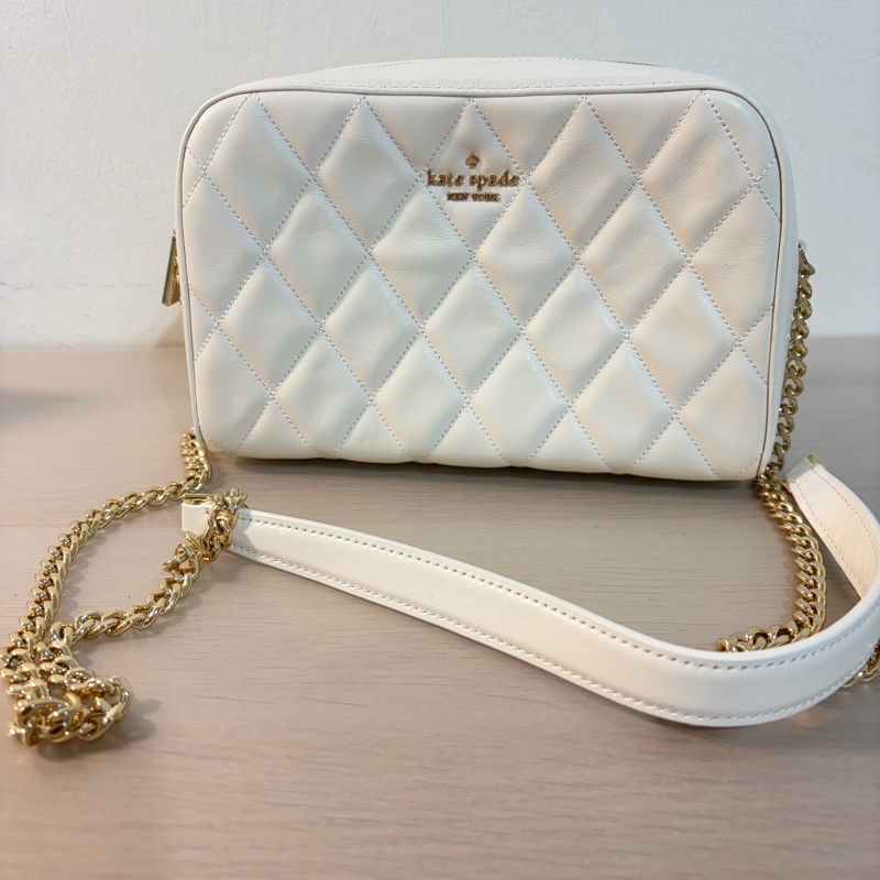 KATE SPADE carey smooth quilted leather bag-5