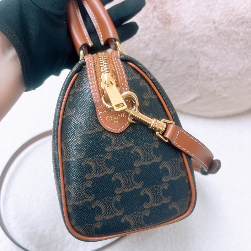 Celine boston 老花波士頓手提包-1