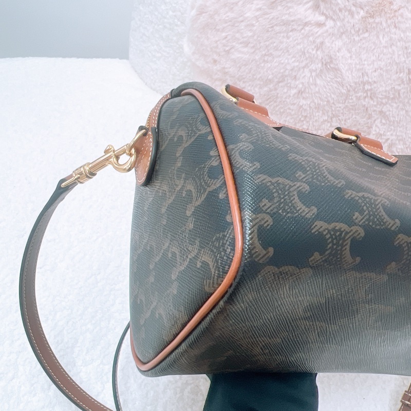 Celine boston 老花波士頓手提包-10