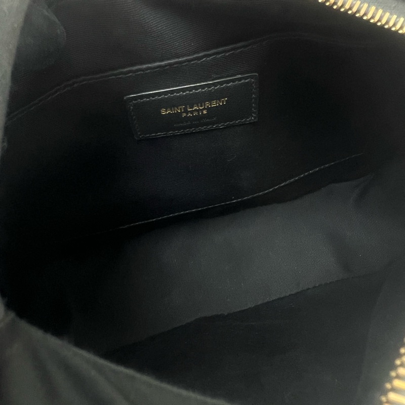 YSL lou 深灰流蘇相機包-6